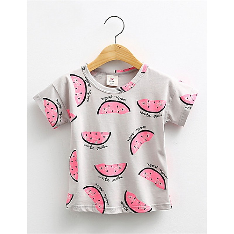 Watermelon Baby Girls Short-Sleeved T-Shirt Women ...