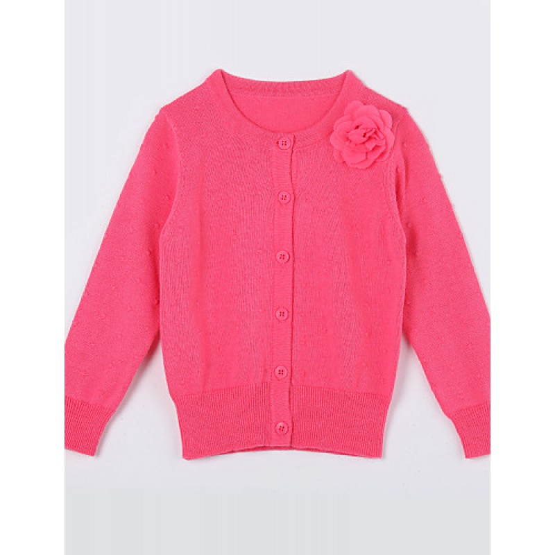 Girl's Casual/Daily Solid Sweater & CardiganCo...