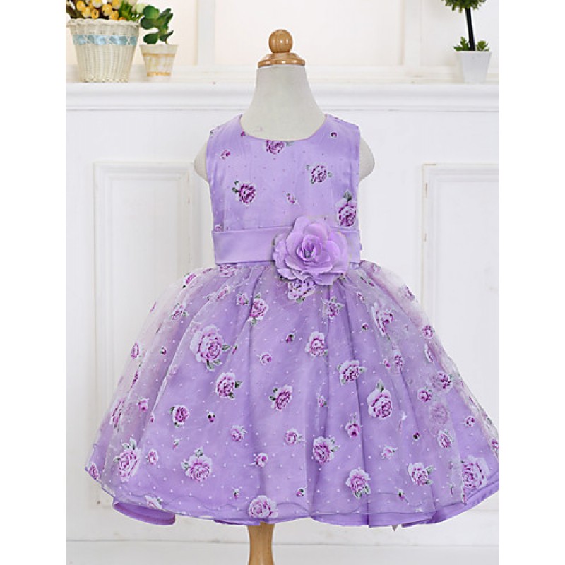 Girl's Fall Long Sleeve Princess Girl Party/ Wedding Dress  