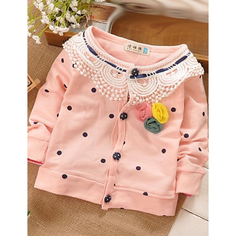 Girl's Sweater & Cardigan Cotton Spring / Fall  